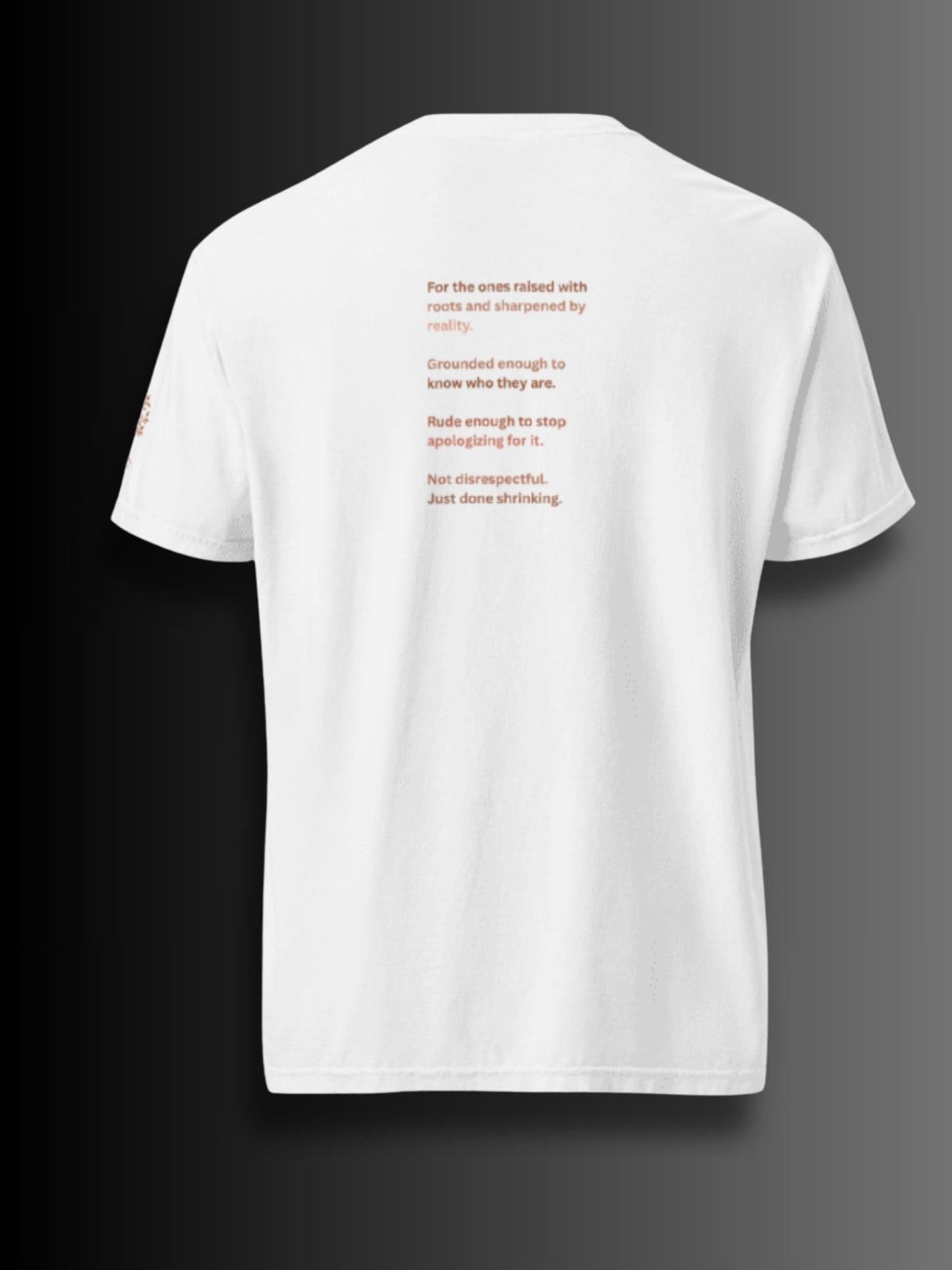 ROOTED & RUDE STATEMENT TEE